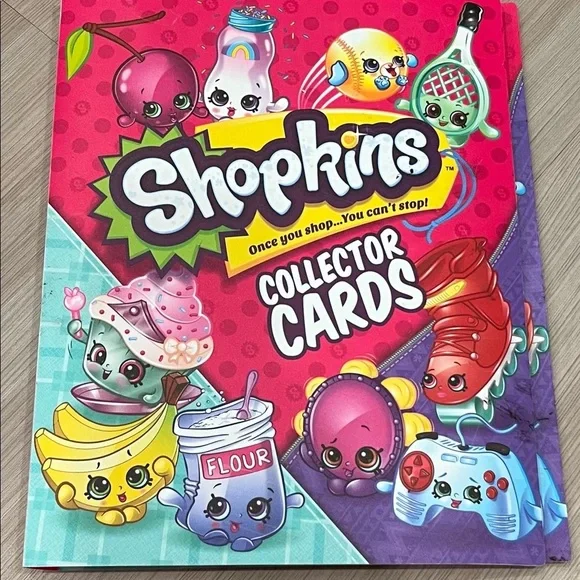 Shopkins Other Shopkins Collector Cards Binder With Over